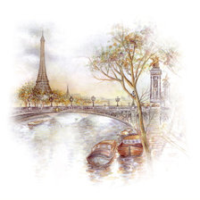 Схема вышивки «париж2»