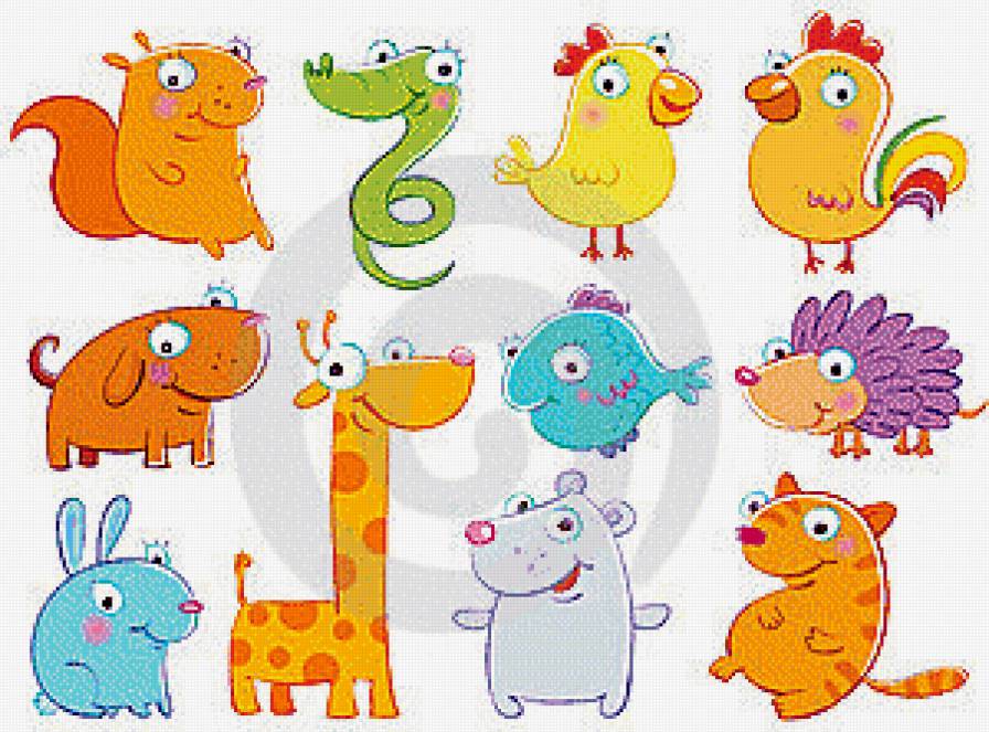 странные зверушки - предпросмотр