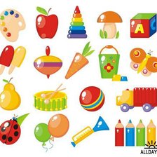 Схема вышивки «игрушки»