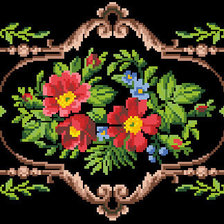 Схема вышивки «серия "салфетки"»