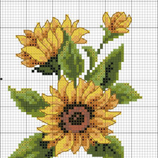 Три подсолнуха