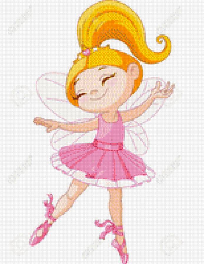 фея-балерина - мультяшки - предпросмотр