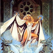 Схема вышивки «повелительница стихии»