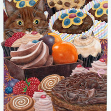 Схема вышивки «ну и вкуснятина»