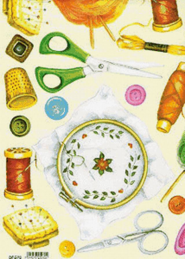 набор для рукоделия - панно - предпросмотр