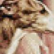 Предпросмотр схемы вышивки «девушка с собаками» (№909048)