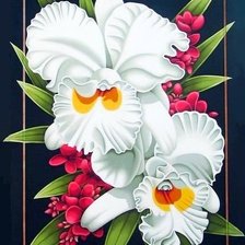 Схема вышивки «Архидея»