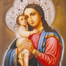 Схема вышивки «богородица»