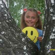 Схема вышивки «смаилик))))))))))))»