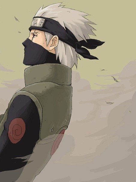 Kakashi Hatake 001 - аниме, наруто, какаши, kakashi, hatake, anime, naruto, хатаке - оригинал