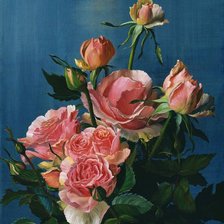 Схема вышивки «розы»