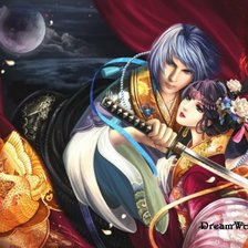 японские влюбленные