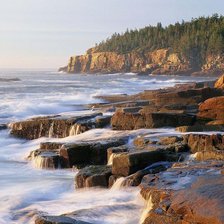 Схема вышивки «океанский берег»