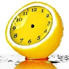 Схема вышивки «часы»