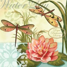 Схема вышивки «стрекозы»