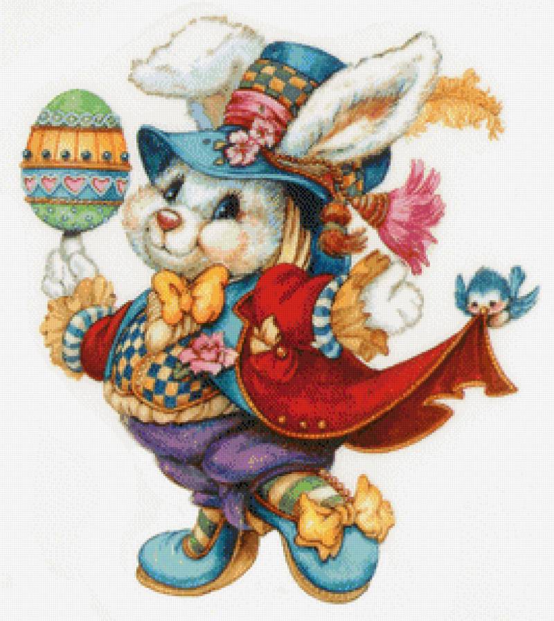 Пасхальный заяц - предпросмотр