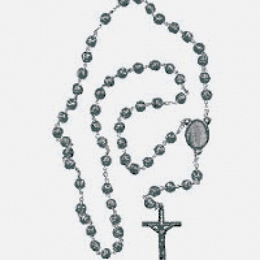 Santo Rosario gris [10] - religioso - предпросмотр