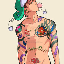 Схема вышивки «019 Сасори»