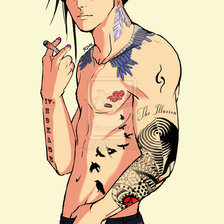 Схема вышивки «020 Итачи»