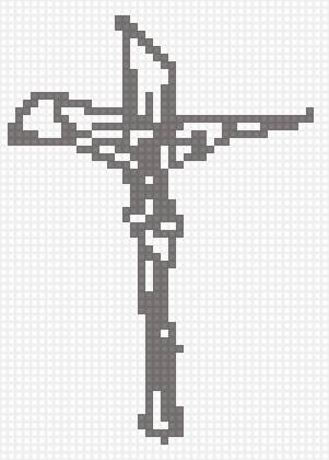 Cruz [llavero] - religioso - предпросмотр