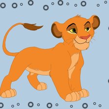 Схема вышивки «Львенок»