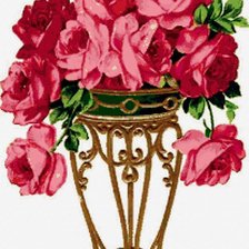 Схема вышивки «Розы»