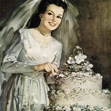 Схема вышивки «невеста»