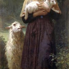 Схема вышивки «пастушка»