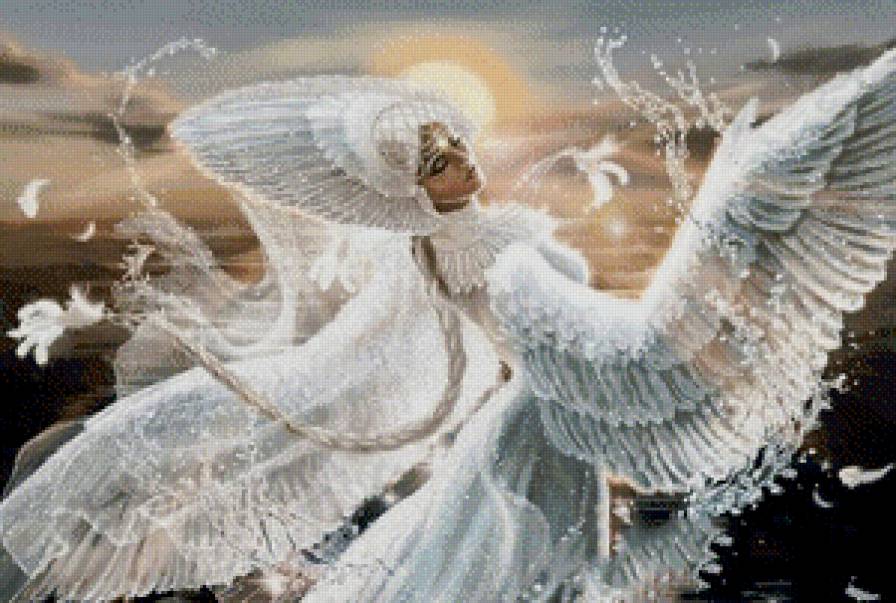 Царевна-лебедь - фентези. сказка. девушка - предпросмотр