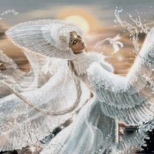 Схема вышивки «Царевна-лебедь»