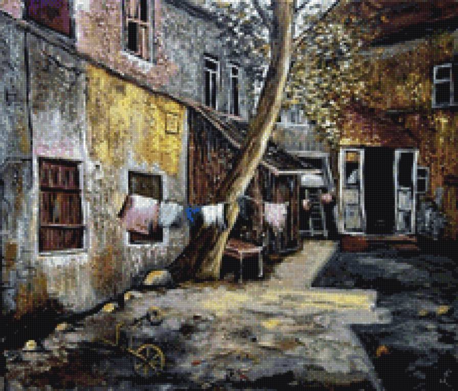 Старый дворик - предпросмотр