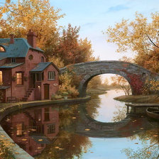 Схема вышивки «Красивый уголок»