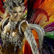 Схема вышивки «Девушка»