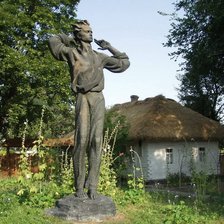 Схема вышивки «Хата О. Довженка»