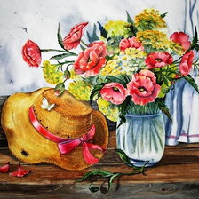 Схема вышивки «натюрморт»