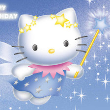 Схема вышивки «kitty»