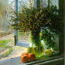 Схема вышивки «На подоконнике»