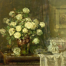 Схема вышивки «Розы»