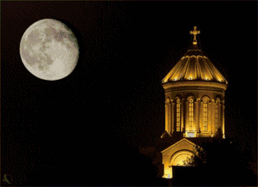 полная луна - полнолуние, грузия - предпросмотр