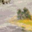 Предпросмотр схемы вышивки «летний пейзаж с рекой» (№912666)