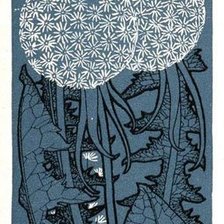 Схема вышивки «одуванчики»