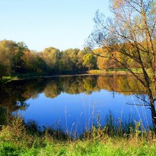 Схема вышивки «Золотая осень»
