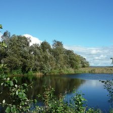 Схема вышивки «Озеро Селигер»