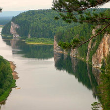 Схема вышивки «Урал»