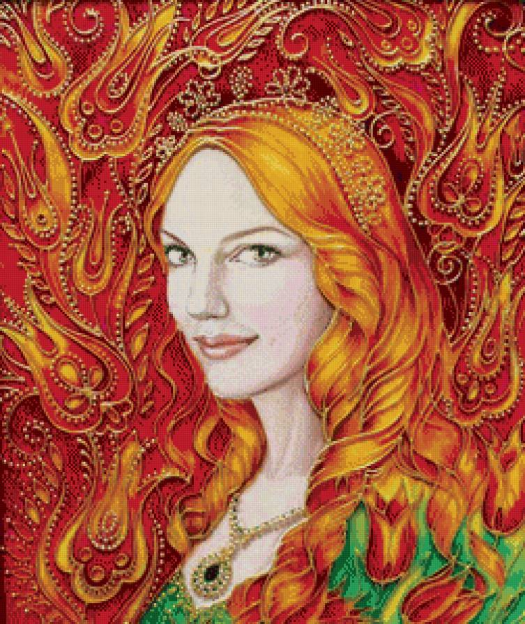 Хюрем (работы Екатерины Захваткиной) - красота женщины - предпросмотр