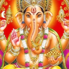 Схема вышивки «Бог Ганеша»