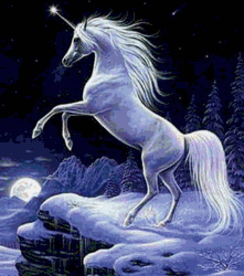 Unicornio - fantasía - предпросмотр