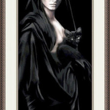 Схема вышивки «женщина»