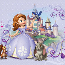 Схема вышивки «prncesse sofia»