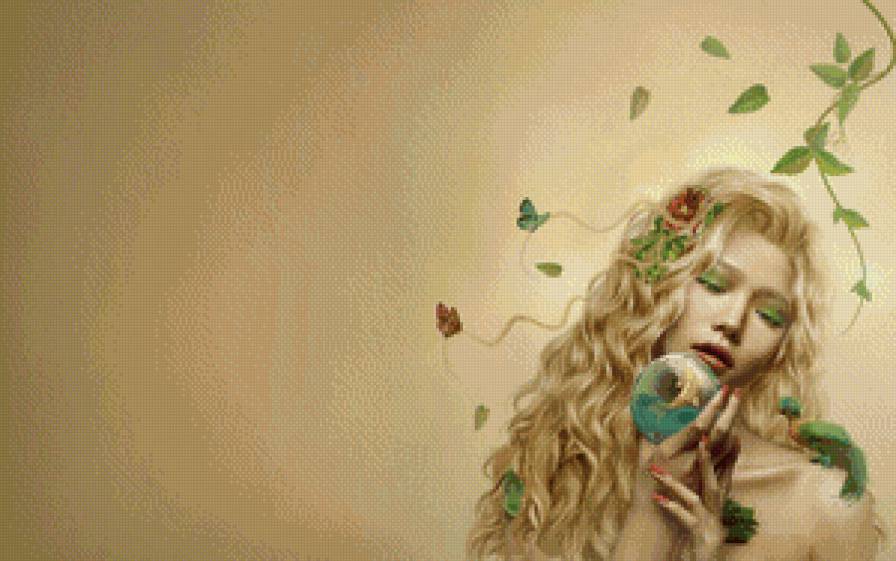 мать земля - девушка - предпросмотр